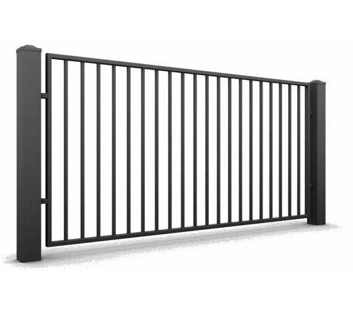 Купить сварной забор из профильной трубы, решетчатые заборы с доставкой ...